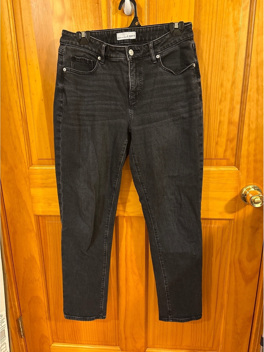 Whimsigoth Skatercore Minimalist Capsule LOFT Black Curvy Girlfriend Size 4/27